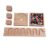 Milageto Marble Run with Wooden Blocks Sensory Wooden Marble Run Set for Preschoolers, Playroom, Classroom