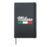 Milan Italy Art For Men Women Kids Travel Souvenir Milano Hardcover Journal, Black