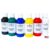 milo Acrylic Paint Set, 6 Primary Colors, 4 oz Bottles, Semi-Gloss