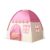Mimdixy Pop Up Play Tent for Kids, 51In Portable Indoor Outdoor Game House (Pink)