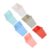 MINAOLULUS Stackable Plastic Storage Bin Sturdy Open-sided Design Organizer 6pcs for Folders and Papers, Vibrant Colorful Tray, 11.61×7.48×5.59in Random Color for Classroom and Office Use