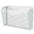 MINDEPOT Wall File Organizer, Hanging Wall File Holder, 1 Pack, White