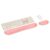 Mind Reader Ergonomic Wrist Rest Set, Keyboard and Mouse Support with Memory Foam, Non-Slip Base, Office and Gaming, Pink