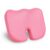 Mind Reader Memory Foam Seat Cushion with Air-Cloud Technology, Tailbone Cutout for Sciatica & Coccyx Relief, Non-Slip, Office Chair Cushion, Pink