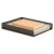 Mind Reader Metal Paper Tray, Desk Organizer for Documents and Files, Letter Size Tray, Desktop Storage, Black
