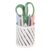 Mind Reader Metal Pen Holder Cup, Desk Organizer for Pens, Pencils and Scissors, Office Desktop Storage, White