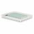 Mind Reader Paper Tray, Metal Letter Size Document Organizer with Heart Cutout Design, Desktop Paper Storage, Non-Skid Base, White