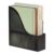Mind Reader Vertical File Organizer, Metal Magazine Holder for Folders, Notebooks and Mail, Desktop File Storage, Black