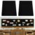 Mindsoft 2 Pack Bulletin Board Fabric 48 ” x 107 ” Class Fabric for Classroom Bulletin Board Background Decor,Pillows Curtains Crafts Back to School Classroom Decor Supplies (Black)