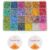 Minestylish 9600pcs Tube Beads Kit, Glass Bugle Seed Beads for Jewelry Making, Small Craft Beads for DIY Bracelet Necklaces Craft Making with Two Crystal String (7mm, 400 Per Color, 24 Colors)