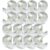 Minghaoda Clear Tape, Transparent Tape for Office, 3/4 in, Dispensered, 16 Packs
