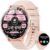 mingwear Fitness Tracker, 1.57inch Smartwatch for Men and Women, GITS for Android and iPhone Devices, Step Counting/Bluetooth Calls (Make/Receive), 50 Sport Modes, Fitness Watch Gift (Pink)