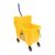 Mingzhe 20L Commercial Mop Bucket with Wringer Durable Yellow Mobile