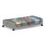 Mingzhe 2 Pack Under Bed Storage Containers with Wheels and Lids, Clear