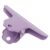 Mingzhe Metal Clips with Strong Spring Clamp for Office Paper Organizing, 10 Pack, Rustproof Iron, Smooth Edge, 3.9 inch (Purple)