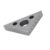 Mingzhe Ruler Aluminum Alloy Precision Tool for Accurate Woodworking 45/90 Degree Measuring 3.7 X 2.7 X 0.6in Easy to Use