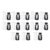 Mingzhe Wedding Bubble Bottles Set of and White Mini Bubble Bottles for Bride and Groom Wedding Party Decorations