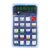 Minhe DIY LED Calculator Kit with 51 Microcontroller, 7-Digit Display, Soldering Practice for Beginners, Transparent Plastic Housing, for Educational Electronics Learning(Green)