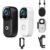 Mini ActionCamera4K30FPS,156°Ultra‑Wide Angle Pocket VlogCamera with 6‑Axis Gyro EIS Stabilization,Case,WiFi APP Control,43gLightweight Body,Loop,800mAh Battery for Cycling Skiing Diving OutdoorSports