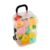 Miniature Fruits Luminous Fruit Figurines with Suitcase