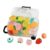 Miniature Fruits Resin Fruit Figurines with Suitcase