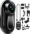 Mini Body Camera 1080P, 512G Thumb Action Camera Hands-Free Recording, Magnetic Vlogging Cam with 360° Rotate, Wearable Video Recorder for CyclingTraveling/Motorcycle(SD Card Not Included) Black