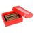 Mini Brass Abacus 9 Gears Chinese Math Calculating Tool Brass Ornaments for Kids Adult Collection Decoration 1.8 * 1in