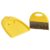Mini Broom and Dustpan Kit for Desktop Sweeping, Plastic Yellow