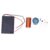 Mini Coil Battery Powered No Arc Remote Ignition Electronic DIY Kit Safe PCB Integrated Primary Coil for Student Experiments Course Design High Strength PVC Frame 2cm Skeleton (Spare Parts)