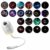 Mini Dual Function Starry Sky Night Lamp, USB Powered Nebula Projection Light with Dimmable Brightness Control, Indoor Decor Light for Bedroom Ceiling Wall Space Themed Decoration