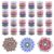 Mini Fidget Spinners Bulk, Retro Mandala Party Favors for Kids – Vintage Acrylic Sensory Toys for Classroom Prizes, Aesthetic Goodie Bag Fillers, Unique Pinata Stuffers (24)