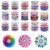 Mini Fidget Spinners, Mixed Style Party Favors for Kids Bulk: Rainbow & Mandala Acrylic Sensory Toys for Classroom Prizes, Assorted Goodie Bag Fillers, Pinata Stuffers (100PCS Mixed Style)