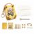 Mini Flower Press Keychain, Portable Micro Flower Press Kit with Secure Straps for Flower Preservation, Pocket Botanical Press for Resin Art, Journals, Scrapbooking, DIY Crafts (Hydrangea)