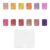 Mini Forestry Shifting Watercolor Painting Set with Glitter，12 Colors-C