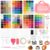 Mini Fuse Beads Kit, 67840 PCS Fuse Beads Kit, 168 Colors, 2.6mm Mini Beads Set for Adults, Pixel Art DIY Craft Set, Melty Beads for Detailed Patterns, Jewelry Making, Home Decor, Creative Gifts
