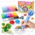 Mini Fuse Beads Kit for Adults 14400 PCS – Tiny 2.6mm Beads (NOT Standard 5mm) -Inclusion 1 Bead Dispenser Pen,48 Colors, 4 Pegboards, 2 Tweezers And so on perler bead kit -Bulk Pixel Art Craft