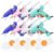 Mini Hot Glue Gun 8 Pack for Crafts with 40 Sticks Melt Glue Gun Arts Craft