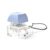 Mini Keyboard Fidget Keychain, Mechanical Switch Button Clicker Fidget Toy, Portable Finger Press Decompression Button Toy(10PCS) (Lakeblue)