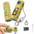 Mini Keychain Digital Camera,Y2K Retro Pocket Digicam 2K HD Video Camera, 270° Rotatable Lens, Built-in Flash, Type-C Charging, with 16GB SD Card & Keychain