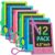 Mini LCD Writing Tablet for Kids – (Pack of 12) 4.5 Inch Colorful Doodle Board Drawing Pads – Educational Sketch Drawing Tablet Toys for Girls & Boys, Goodie Bags, Birthday Gifts, Party Favors, Prizes