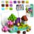 Mini Magnetic Blocks Travel Set 60PCS Building Cubes for Kids with Case