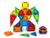 Mini Magnetic Tiles Building Set, Portable STEM Toy, 35PCS For Kids Ages 3+