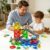 Mini Magnetic Tiles Travel Set, STEM Magnet Toys for 3+ Year Old Boys Girls
