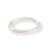 Minimalist Resin Band Ring for Women, Lightweight Colorful Acrylic Finger Rings, Trendy Stackable Resin Jewelry in Tortoiseshell Amber Clear Pink Blue, Stylish Modern Accessory Gift (Iridescent Clear)