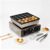 Mini Pancake Maker 25 Holes, 900W Electric Pancake Machine with Adjustable 50-300°C Temp & 5-Min Timer, Non-Stick Stainless Steel Commercial Snack Maker for Home, Kitchen & Dessert Shops ﻿