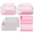 Mini Sakura Travel Skincare Sets, 70pcs Travel Skin Care kit Including Cleanser, Serum, Essence Cream, Sleepping Mask (70 Piece)