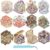 Mini Sticker Scene Book, 12 Sets Fun DIY 3D Sticker for All Surfaces, Cute Cartoon Animal Miniature Scene Stickers for Adult Kids, Relief Stress Pass the Time, Gifts for Holiday Christmas