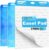 Mini Sticky Easel Pad, 13×17 Inch, 30 Sheets per Pad, 90 Sheets Total, Self-Stick Ruled Flip Chart Paper, Blue, 3 Pack (Line)