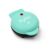 Mini Waffle Maker 4-Inch Nonstick Electric Waffle Iron, Aqua