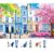 MINIWAN 500 Piece Puzzle for Adults, Spring Sakura Blossom Street, 23x15in